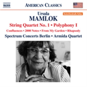 Mamlok - String Quartet in the group OUR PICKS / Christmas gift tip CD at Bengans Skivbutik AB (1088093)