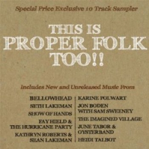 Blandade Artister - This Is Proper Folk Too!! in the group CD / Elektroniskt at Bengans Skivbutik AB (1102029)