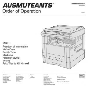 Ausmuteants - Order Of Operation in the group VINYL / Pop at Bengans Skivbutik AB (1117734)