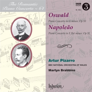 Oswald / Napoleano - The Romantic Piano Concerto Vol 64 in the group Externt_Lager /  at Bengans Skivbutik AB (1126920)