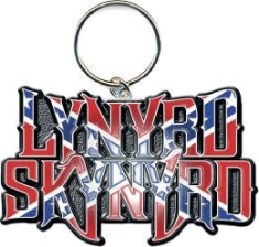 Lynyrd Skynyrd - Keychain: Flag Logo in the group OTHER / MK Test 7 at Bengans Skivbutik AB (115739)