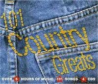 Various Artists - 101 Country Greats in the group CD / Pop-Rock at Bengans Skivbutik AB (1267087)