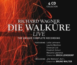 Lehmann/ Melchior/ Leinsdorf/ + - Wagner: Die Walküre in the group CD / Klassiskt at Bengans Skivbutik AB (1271430)