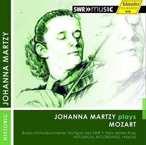 Mozart W. A. - Johanna Martzy Plays in the group OUR PICKS / Christmas gift tip CD at Bengans Skivbutik AB (1273294)