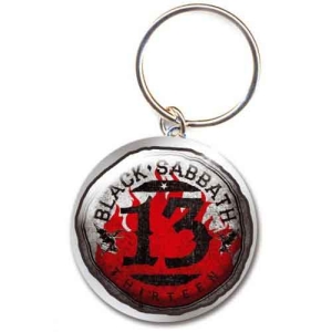 Black Sabbath - Standard Keychain: 13 Flame Circle in the group MERCHANDISE / Merch / Hårdrock at Bengans Skivbutik AB (1533590)