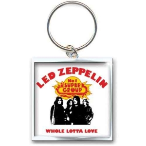 Led Zeppelin - Whole lotta love metal keychain in the group MERCHANDISE / Merch / Pop-Rock at Bengans Skivbutik AB (1533600)