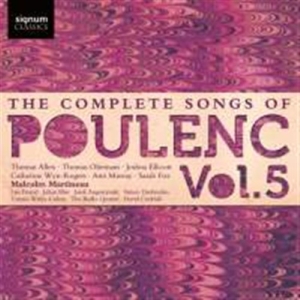 Poulenc Francis - The Complete Songs, Vol. 5 in the group OUR PICKS / Christmas gift tip CD at Bengans Skivbutik AB (1552121)