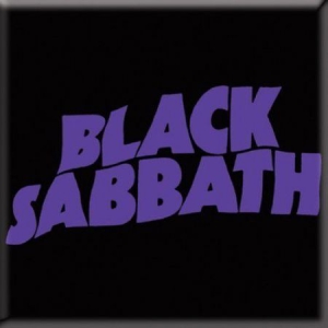 Black Sabbath - Black Sabbath - Wavy Logo Fridge Magnet in the group OTHER / MK Test 7 at Bengans Skivbutik AB (1556194)