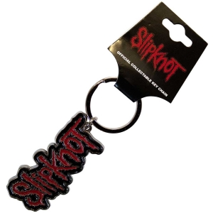 Slipknot - Keychain Standard: Logo in the group MERCHANDISE / Merch / Hårdrock at Bengans Skivbutik AB (1556224)