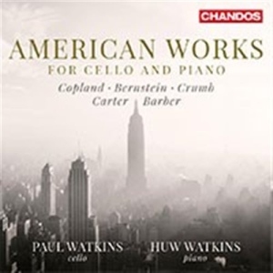 Barber / Bernstein / Copland - American Works For Cello And Piano in the group OUR PICKS / Christmas gift tip CD at Bengans Skivbutik AB (1714334)