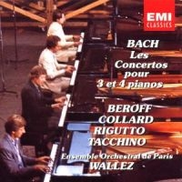 Michel Béroff/Jean-Philippe Co - Bach: Concertos For 3 & 4 Pian in the group CD / Klassiskt at Bengans Skivbutik AB (1719050)