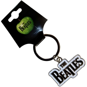 Beatles The - Drop T Logo Keyring (Black) in the group MERCHANDISE / Merch / Pop-Rock at Bengans Skivbutik AB (177229)