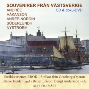 Stråkkvartetten EROK - Souvenirer Från Västsverige in the group CD / Klassiskt at Bengans Skivbutik AB (1786398)