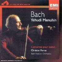 YEHUDI MENUHIN/BATH FESTIVAL O - BACH : CONCERTOS in the group CD / Klassiskt at Bengans Skivbutik AB (1846101)