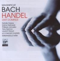 EMMANUELLE HAÏM/LE CONCERT DA - HANDEL: DIXIT DOMINUS & BACH: in the group OUR PICKS / Christmas gift tip CD at Bengans Skivbutik AB (1846786)