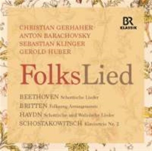 Beethoven / Britten / Haydn - Folkslied in the group Externt_Lager /  at Bengans Skivbutik AB (1871649)