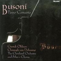 Cleveland Orch/Von Dohnanyi - Busoni: Piano Concerto in the group CD / Pop-Rock at Bengans Skivbutik AB (1901857)