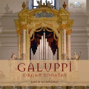 Galuppi Baldassare - Organ Sonatas in the group CD / Klassiskt at Bengans Skivbutik AB (1946669)