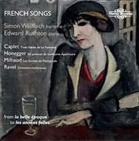 Honegger / Milhaud / Ravel - French Songs in the group OUR PICKS / Christmas gift tip CD at Bengans Skivbutik AB (2003816)