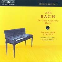 Bach Carl Philipp Emanuel - Solo Keyboard Music Vol 7 in the group OUR PICKS / Christmas gift tip CD at Bengans Skivbutik AB (2006430)