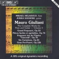 Giuliani Mauro - Complete Music For Flute & Gui in the group OUR PICKS / Christmas gift tip CD at Bengans Skivbutik AB (2006494)