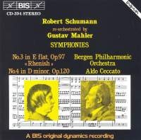 Schumann Robert - Symphony 3 & 4 Orcestra Mahler in the group OUR PICKS / Christmas gift tip CD at Bengans Skivbutik AB (2006672)