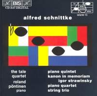 Schnittke Alfred - Piano Quintet /Kanon /Piano Qu in the group Externt_Lager /  at Bengans Skivbutik AB (2006734)