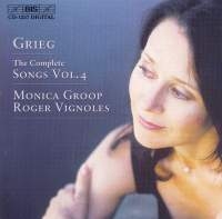 Grieg Edvard - Songs Vol 4 in the group OUR PICKS / Christmas gift tip CD at Bengans Skivbutik AB (2006775)