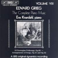 Grieg Edvard - Complete Piano Music Vol 8 in the group OUR PICKS / Christmas gift tip CD at Bengans Skivbutik AB (2006800)