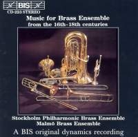 Various - Music For Brass Ens 16/18Thc in the group OUR PICKS / Christmas gift tip CD at Bengans Skivbutik AB (2006856)