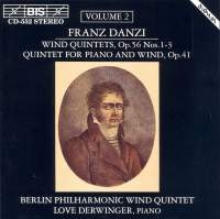 Danzi Franz - Wind Quintets Op 56 Nos 1-3 in the group OUR PICKS / Christmas gift tip CD at Bengans Skivbutik AB (2006879)