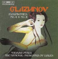 Glazunov Alexander - Symphonies 4 & 8 in the group OUR PICKS / Christmas gift tip CD at Bengans Skivbutik AB (2007130)