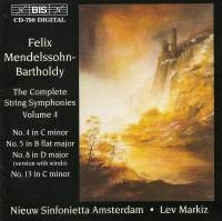 Mendelssohn Felix - Complete String Symphony Vol 4 in the group OUR PICKS / Christmas gift tip CD at Bengans Skivbutik AB (2007195)