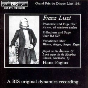 Liszt Franz - Organ Works in the group OUR PICKS / Christmas gift tip CD at Bengans Skivbutik AB (2007245)