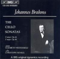 Brahms Johannes - Vc Sonatas in the group OUR PICKS / Christmas gift tip CD at Bengans Skivbutik AB (2007338)