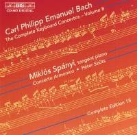 Bach Carl Philipp Emanuel - Keyboard Concertos Vol 8 in the group OUR PICKS / Christmas gift tip CD at Bengans Skivbutik AB (2007381)