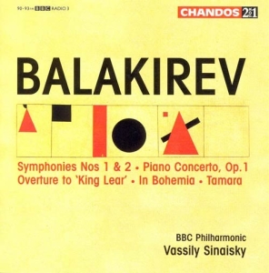 Balakirev - Symphonies 1 & 2, Piano Concer in the group OUR PICKS / Christmas gift tip CD at Bengans Skivbutik AB (2007629)