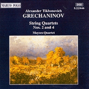 Grechaninov Alexandr Tikhonov - String Quartet Op70 Op124 in the group OUR PICKS / Christmas gift tip CD at Bengans Skivbutik AB (2008750)