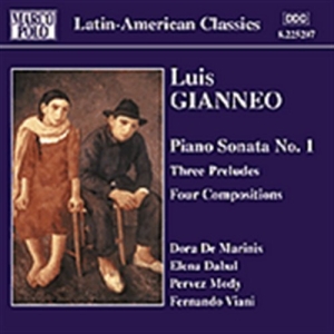 Gianneo Luis - Piano Works Vol 3 in the group OUR PICKS / Christmas gift tip CD at Bengans Skivbutik AB (2008752)