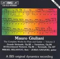 Giuliani Mauro - Complete Music For Flute % Gui in the group OUR PICKS / Christmas gift tip CD at Bengans Skivbutik AB (2008791)