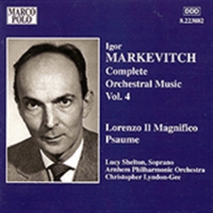 Markevitch Igor - Complete Orchestral Music Vol in the group CD / Klassiskt at Bengans Skivbutik AB (2008905)