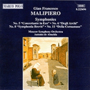 Malipiero Gian Francesco - Symphony 5 6 8 11 in the group OUR PICKS / Christmas gift tip CD at Bengans Skivbutik AB (2008980)