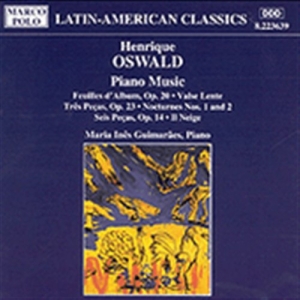 Oswald Henrique - Piano Music in the group OUR PICKS / Christmas gift tip CD at Bengans Skivbutik AB (2009023)