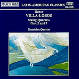 Villa Lobos Heitor - String Quartets Nos. 2 & 7 in the group OUR PICKS / Christmas gift tip CD at Bengans Skivbutik AB (2009104)