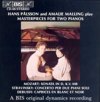 Various - Masterpieces For 2 Piano in the group OUR PICKS / Christmas gift tip CD at Bengans Skivbutik AB (2009122)