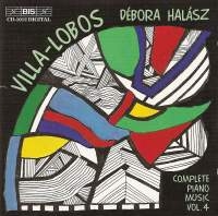 Villa Lobos Heitor - Complete Piano Music Vol 4 in the group Externt_Lager /  at Bengans Skivbutik AB (2009253)