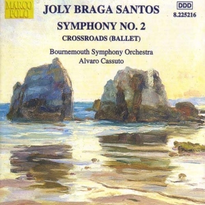 Braga-Santos Joly - Symphony 2 /Crossroads in the group OUR PICKS / Christmas gift tip CD at Bengans Skivbutik AB (2009464)