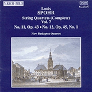 Spohr Louis - String Quartet Op43/Op45 1 in the group OUR PICKS / Christmas gift tip CD at Bengans Skivbutik AB (2009555)