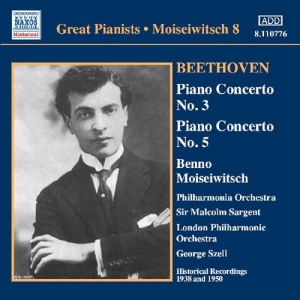 Beethoven Ludwig Van - Piano Concertos 3 & 5 /Moiseiw in the group OUR PICKS / Christmas gift tip CD at Bengans Skivbutik AB (2009612)