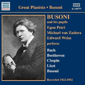 Various - Busoni & Pupils in the group Externt_Lager /  at Bengans Skivbutik AB (2009619)